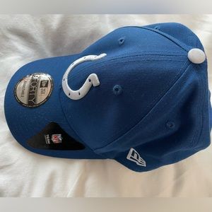 Colts hat- never worn with stickers, adjustable